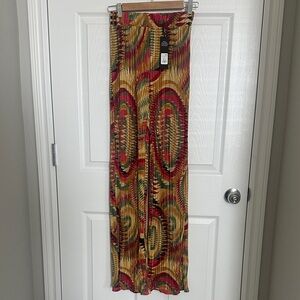 Fashion Nova Multicolor Wide Leg Pants